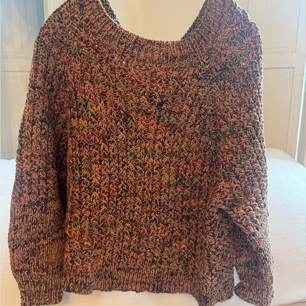 Vintage Confetti Knit Women's Sweater